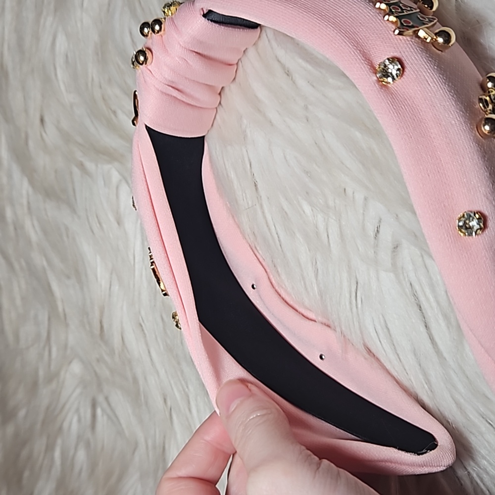 Holiday Cheer Headband | Pink Frost Edition - Picture 5 of 7